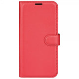 Xiaomi 12 Pro Cover Litchi Rød