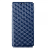 Xiaomi 12 Pro Etui Rombemønster Blå