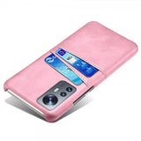 Xiaomi 12 Pro Cover med to Kortlommer Rosaguld
