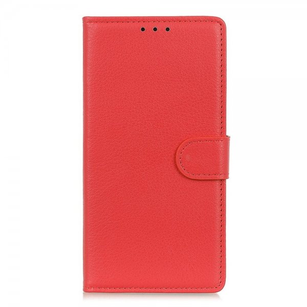 Xiaomi 12T/12T Pro Etui Litchi Rød