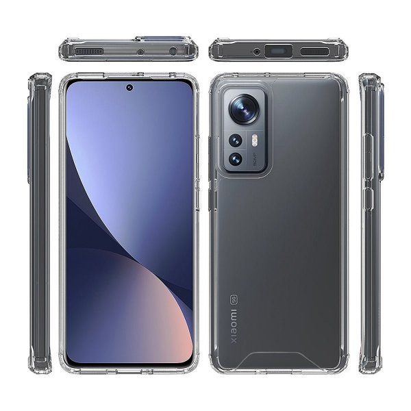 Xiaomi 12T/12T Pro Cover Stødsikker Transparent