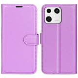 Xiaomi 13 Cover Litchi Lilla