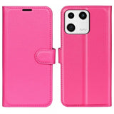 Xiaomi 13 Cover Litchi Magenta