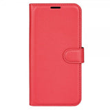 Xiaomi 13 Cover Litchi Rød