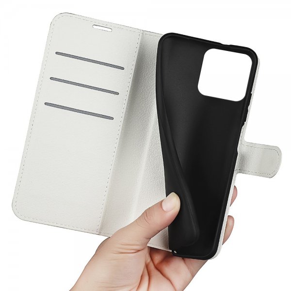 Xiaomi 13 Cover Litchi Hvid