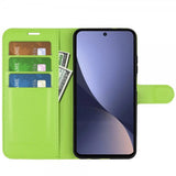 Xiaomi 13 Pro Etui Litchi Grøn