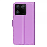 Xiaomi 13 Pro Cover Litchi Lilla
