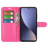 Xiaomi 13 Pro Etui Litchi Magenta