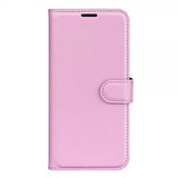 Xiaomi 13 Pro Etui Litchi Lyserød