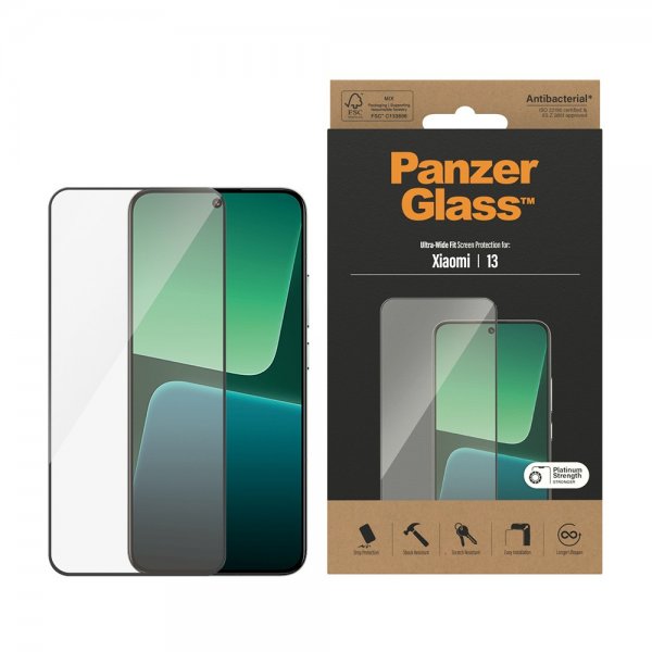 PanzerGlass Xiaomi 13 Skærmbeskyttelse Ultra-Wide Fit