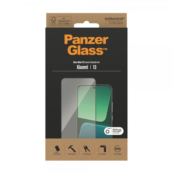 PanzerGlass Xiaomi 13 Skærmbeskyttelse Ultra-Wide Fit