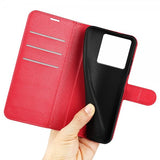 Xiaomi 13T/13T Pro Cover Litchi Rød