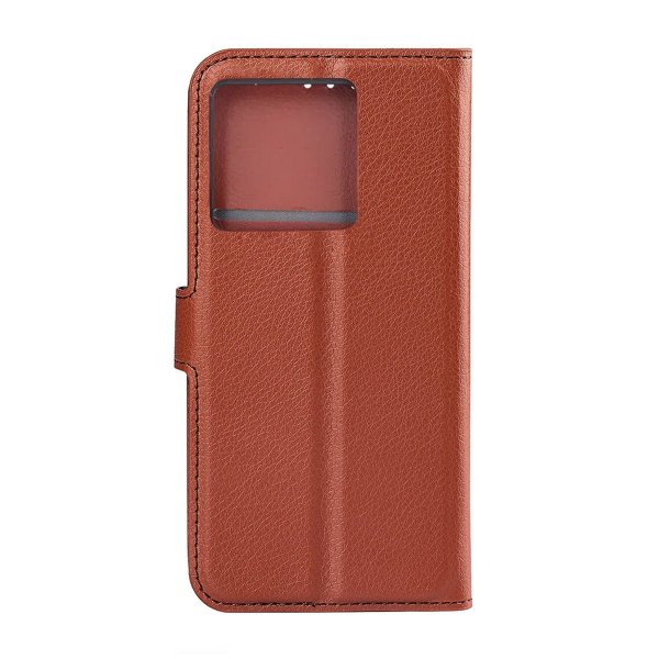 Xiaomi 13T/13T Pro Cover med Stativ Brun