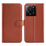 Xiaomi 13T/13T Pro Cover med Stativ Brun