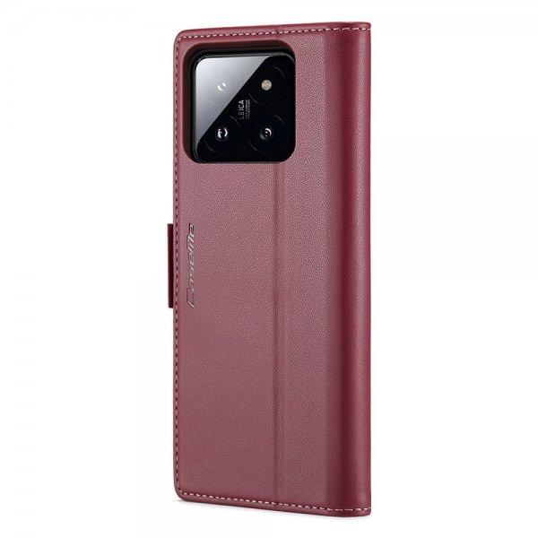 CaseMe Xiaomi 14 Cover 023 Series Rød