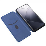 Xiaomi 14 Cover Kulfibertekstur Blå