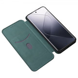 Xiaomi 14 Cover Kulfibertekstur Grøn