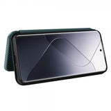 Xiaomi 14 Cover Kulfibertekstur Grøn