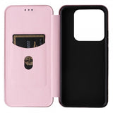 Xiaomi 14 Cover Kulfibertekstur Rosaguld