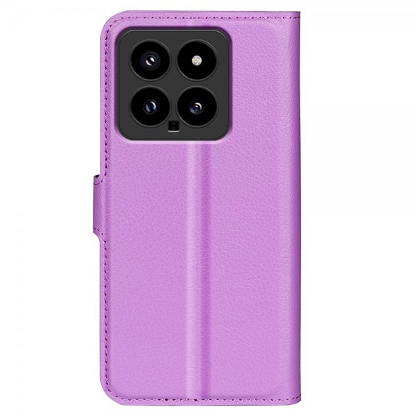 Xiaomi 14 Cover Litchi Lilla