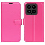 Xiaomi 14 Cover Litchi Magenta