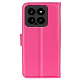 Xiaomi 14 Cover Litchi Magenta