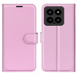 Xiaomi 14 Cover Litchi Rosa