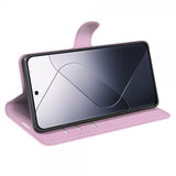 Xiaomi 14 Cover Litchi Rosa