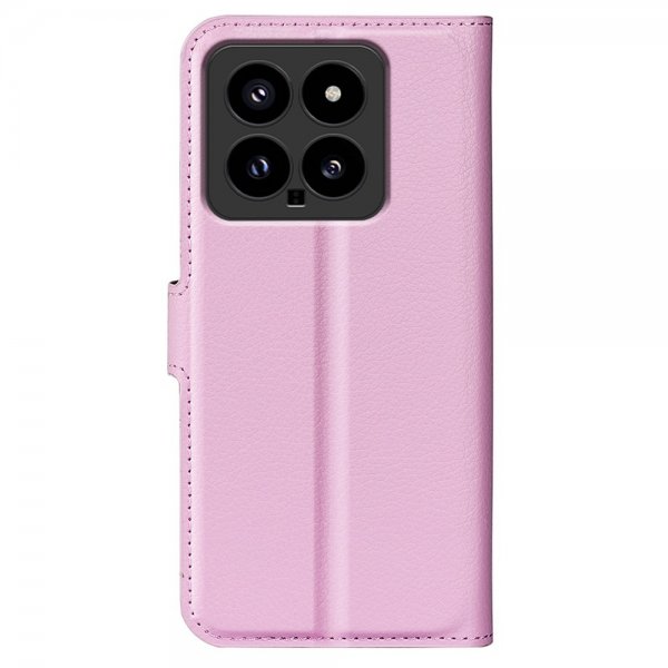 Xiaomi 14 Cover Litchi Rosa