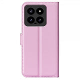 Xiaomi 14 Cover Litchi Rosa