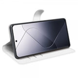 Xiaomi 14 Cover Litchi Hvid