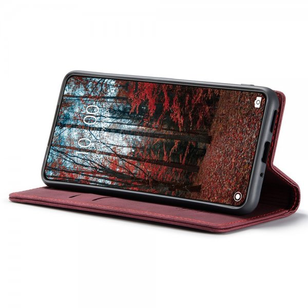 CaseMe Xiaomi 14 Cover Retro Flip Rød