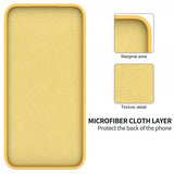 Xiaomi 14 Cover med rem Silikone Gul