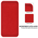 Xiaomi 14 Cover med rem Silikone Rød