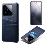 Xiaomi 14 Cover med to Kortlommer Blå