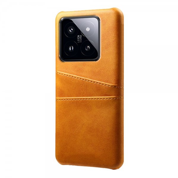 Xiaomi 14 Cover med to Kortlommer Orange