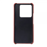 Xiaomi 14 Cover med to Kortlommer Rød