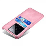Xiaomi 14 Cover med to Kortlommer Rosaguld