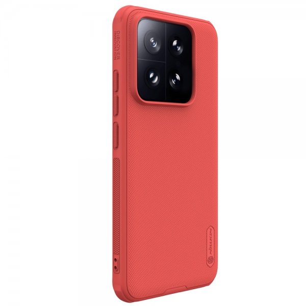 Nillkin Xiaomi 14 Cover Super Frosted Shield Rød