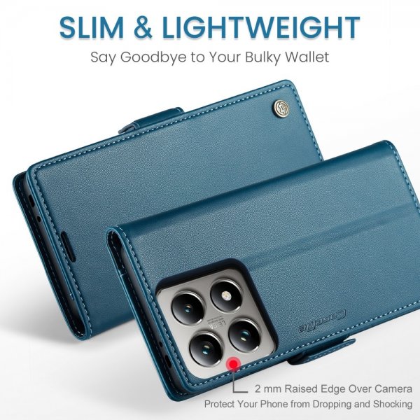 CaseMe Xiaomi 14T Cover 023 Serie Blå