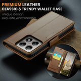 CaseMe Xiaomi 14T Cover 023 Series Brun