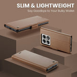 CaseMe Xiaomi 14T Cover 023 Series Brun