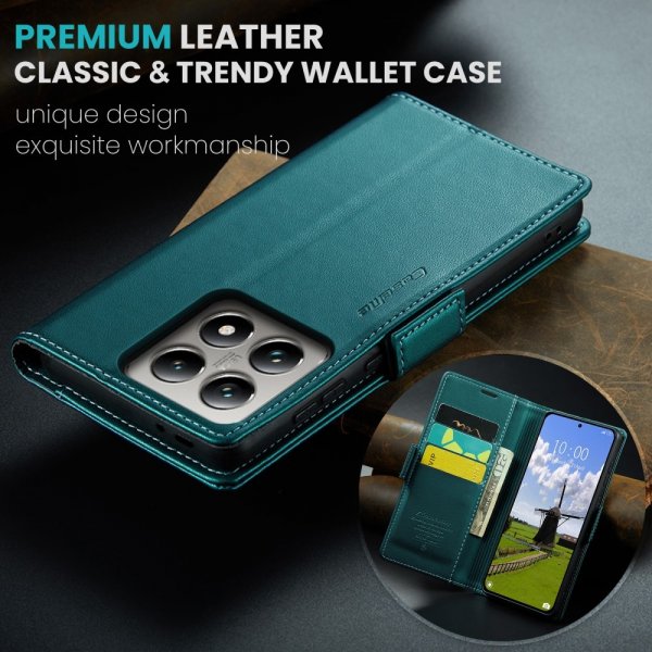 CaseMe Xiaomi 14T Cover 023 Series Grøn