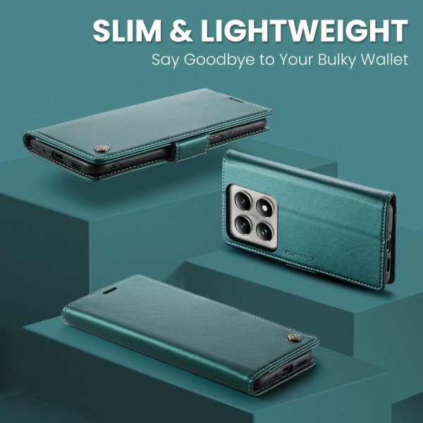 CaseMe Xiaomi 14T Cover 023 Series Grøn