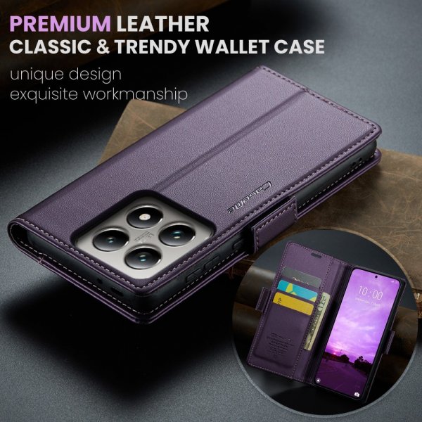 CaseMe Xiaomi 14T Cover 023 Series Lilla