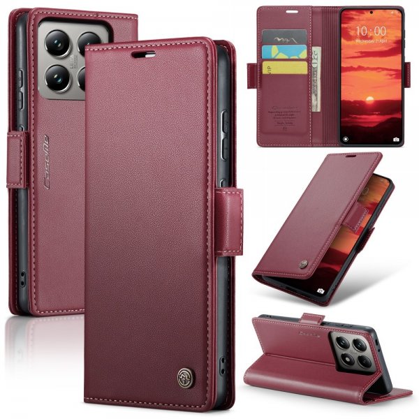 CaseMe Xiaomi 14T Cover 023 Serie Rød