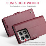CaseMe Xiaomi 14T Cover 023 Serie Rød