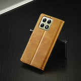 Lc.Imeeke Xiaomi 14T Cover med Kortlomme og Stativfunktion Lysebrun