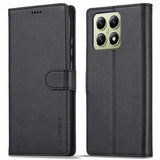 Lc.Imeeke Xiaomi 14T Cover med Kortlomme Stativfunktion Sort
