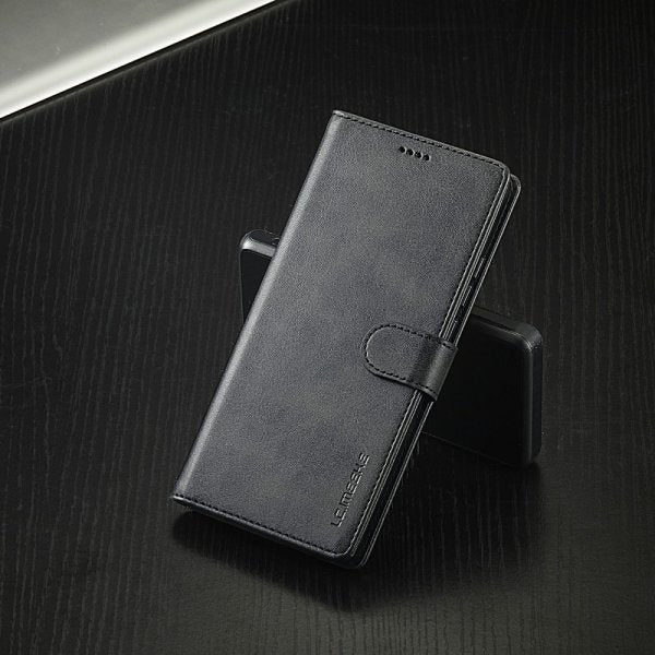 Lc.Imeeke Xiaomi 14T Cover med Kortlomme Stativfunktion Sort
